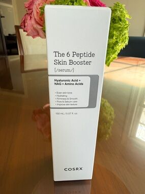 COS White The 6 Peptide Skin Booster Serum Box